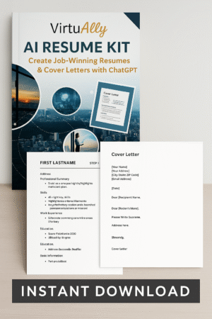Land The Job-Write Smarter with A.I. -The Ultimate Guide to Creating Your Resume & Cover Letter