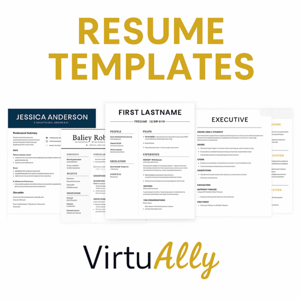 Resume Templates Pack