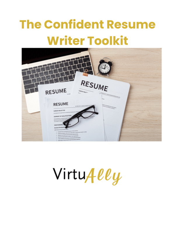 The Confident Resume Writer Toolkit